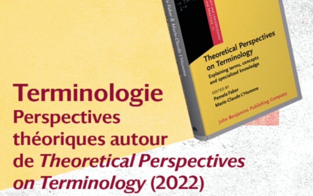 Terminologie : Perspectives théoriques autour de “Theoretical perspectives on Terminology” (2022)
